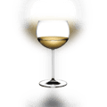 Weißwein im Glas